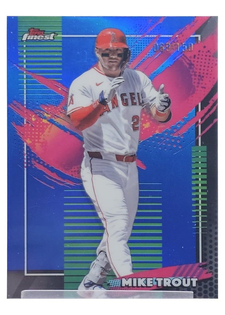 2026 Topps Finest Mike Trout #296 card