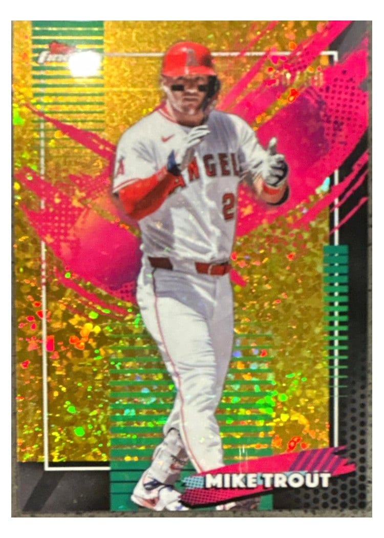 2026 Topps Finest Mike Trout #296 card