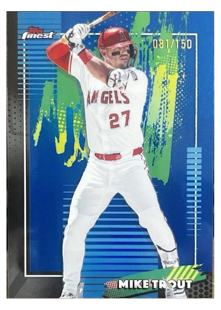 2026 Topps Finest Mike Trout #58 card