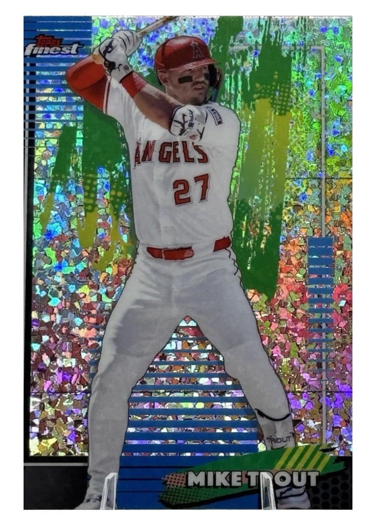 2026 Topps Finest Mike Trout #58 card
