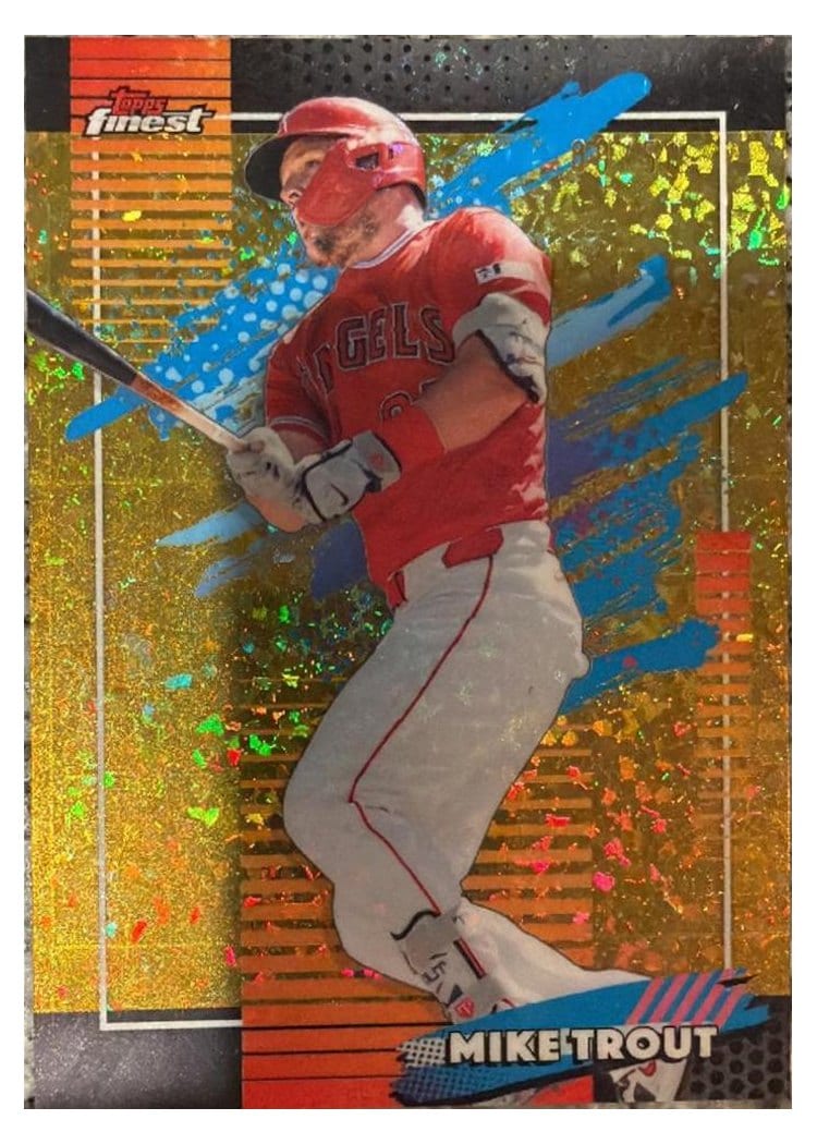 2026 Topps Finest Mike Trout #58 card