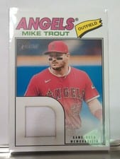 2026 Topps Heritage Real One Relics Mike Trout #ROR-MT