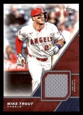 2026 Topps Major League Material Relics Mike Trout #MLM-MT