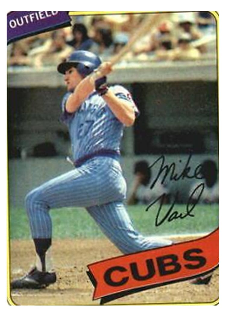 1980 Topps Mike Vail #343