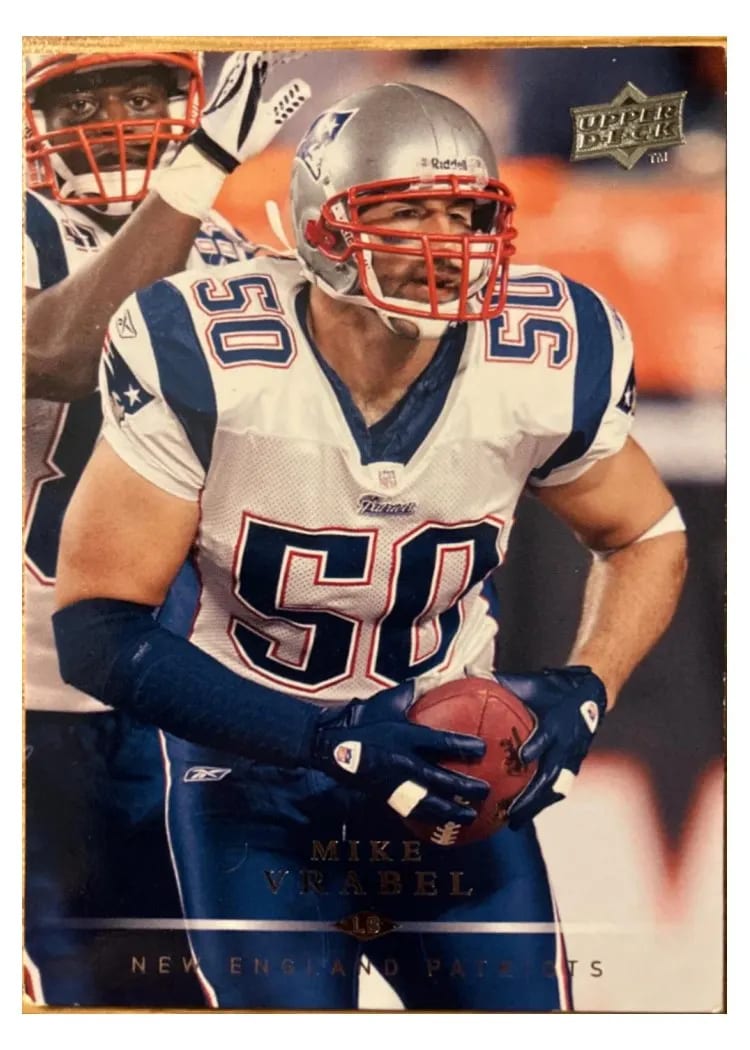 2008 Upper Deck Mike Vrabel #116 card