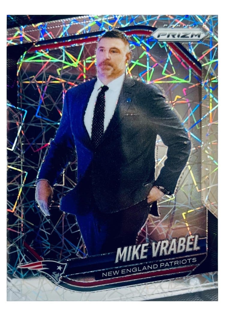 2025 Panini Prizm Base Set Mike Vrabel #110 card