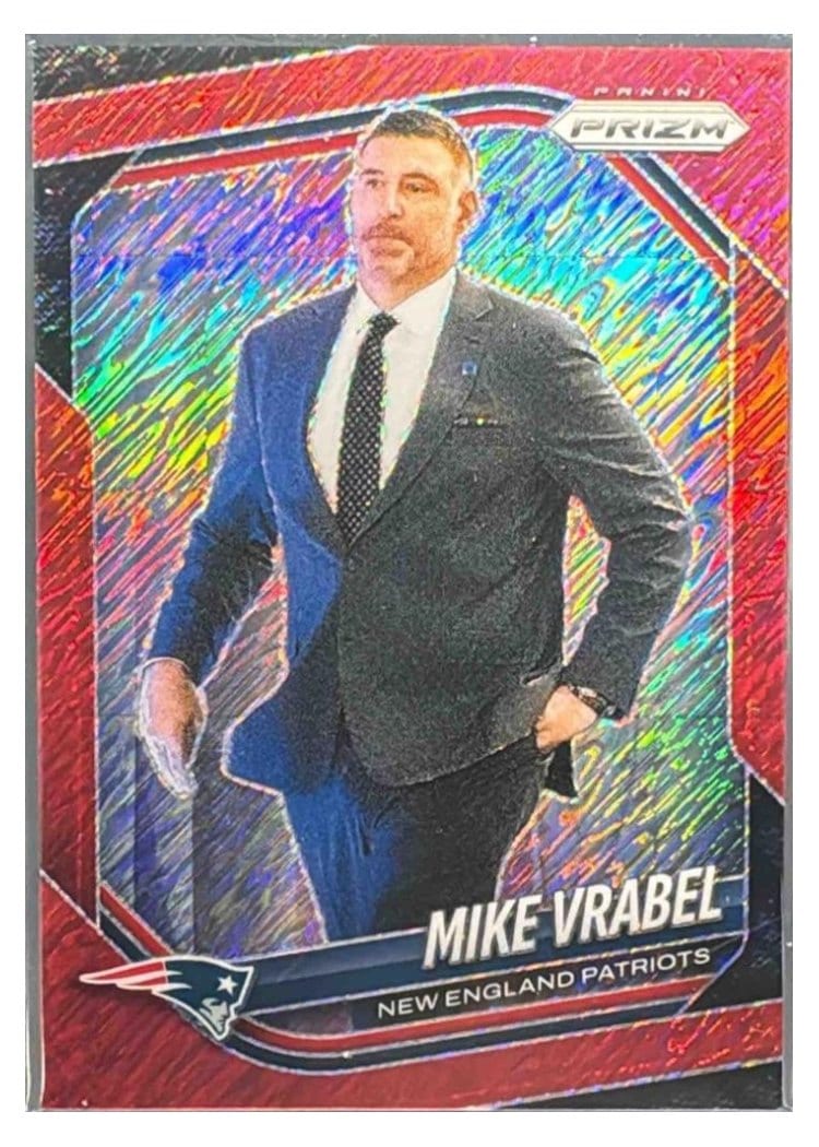 2025 Panini Prizm Base Set Mike Vrabel #110 card