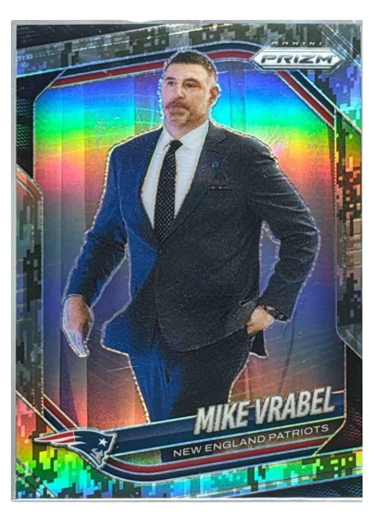 2025 Panini Prizm Base Set Mike Vrabel #110 card