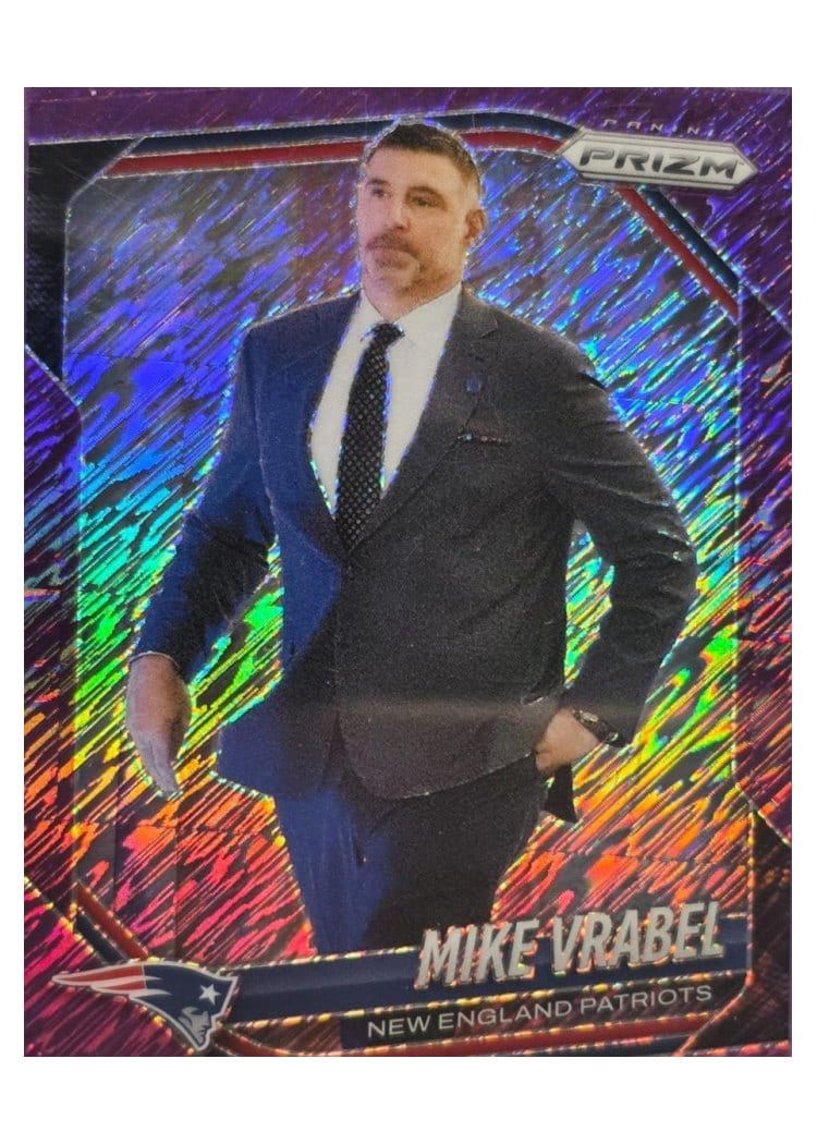 2025 Panini Prizm Base Set Mike Vrabel #110 card