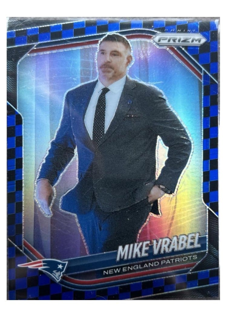 2025 Panini Prizm Base Set Mike Vrabel #110 card
