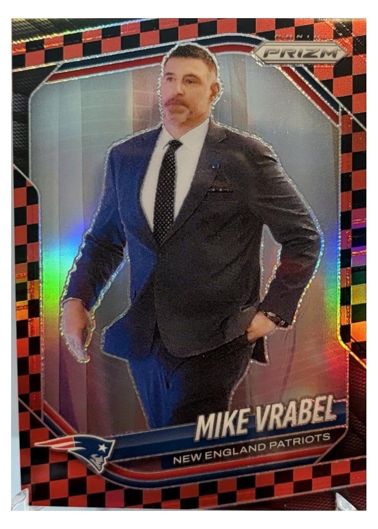 2025 Panini Prizm Base Set Mike Vrabel #110 card