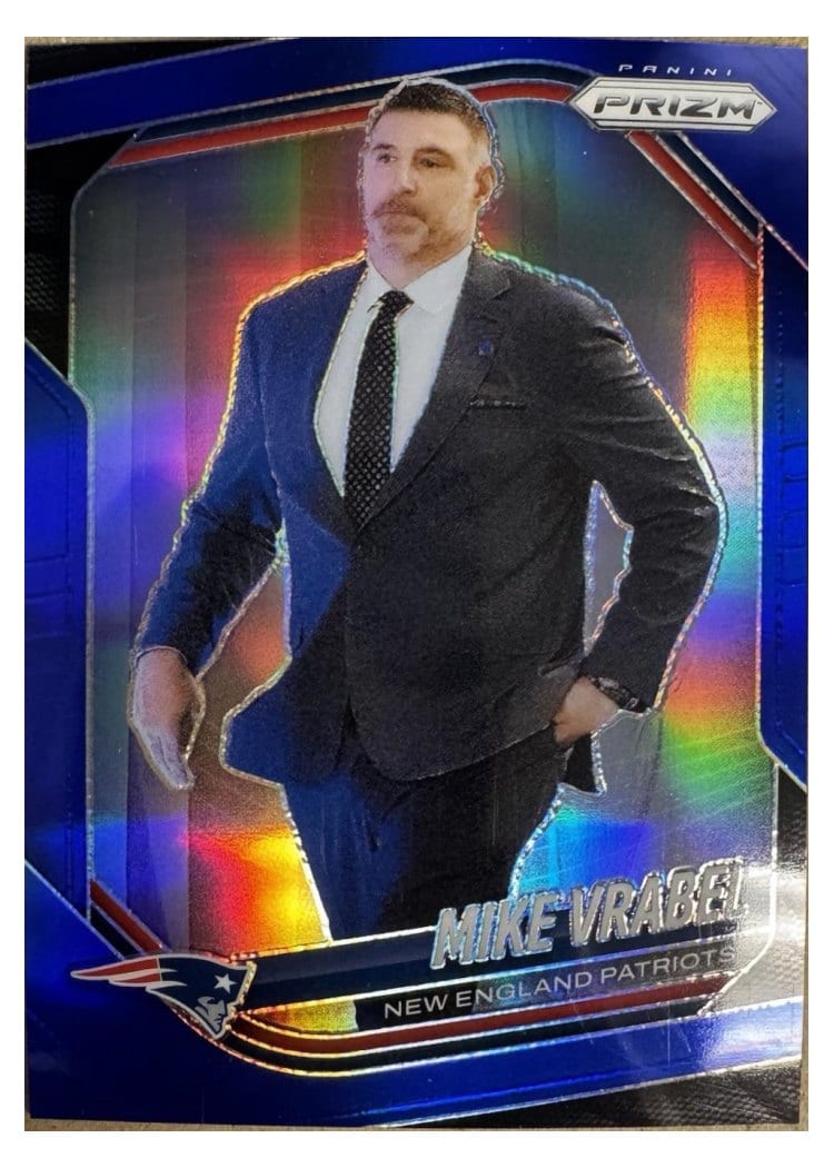 2025 Panini Prizm Base Set Mike Vrabel #110 card