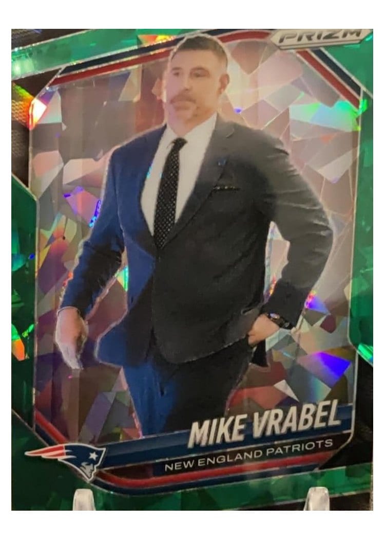 2025 Panini Prizm Base Set Mike Vrabel #110 card