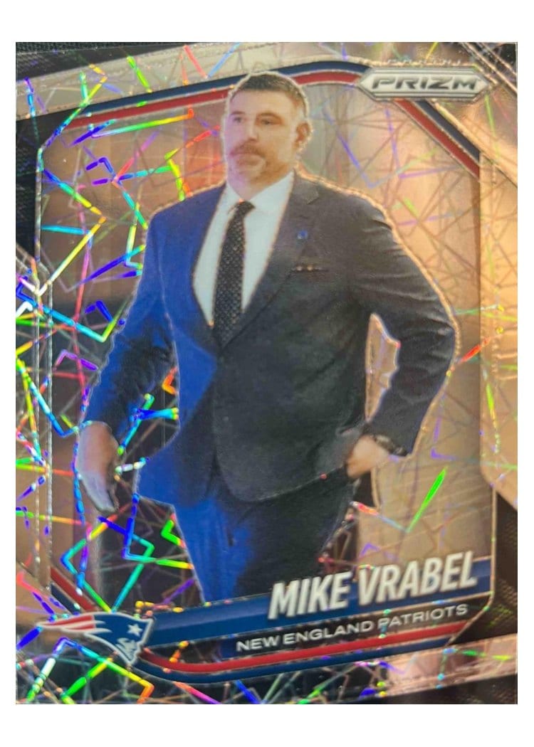 2025 Panini Prizm Base Set Mike Vrabel #110 card