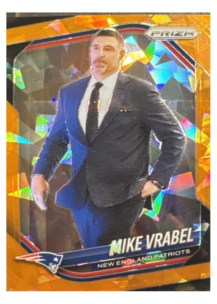 2025 Panini Prizm Base Set Mike Vrabel #110 card
