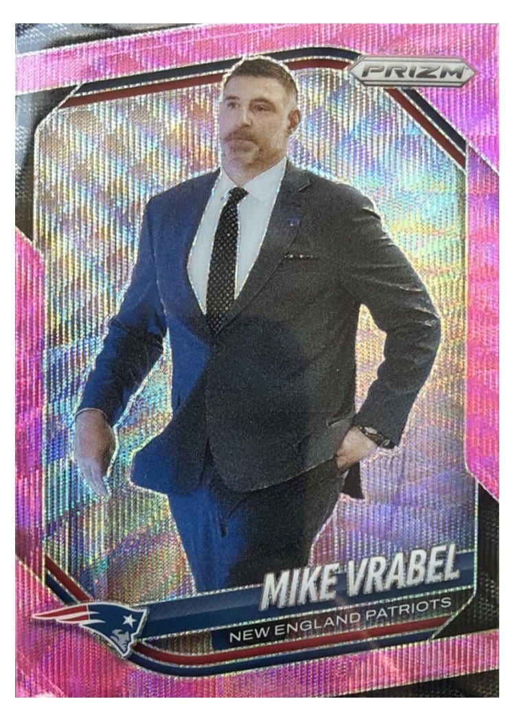 2025 Panini Prizm Base Set Mike Vrabel #110 card