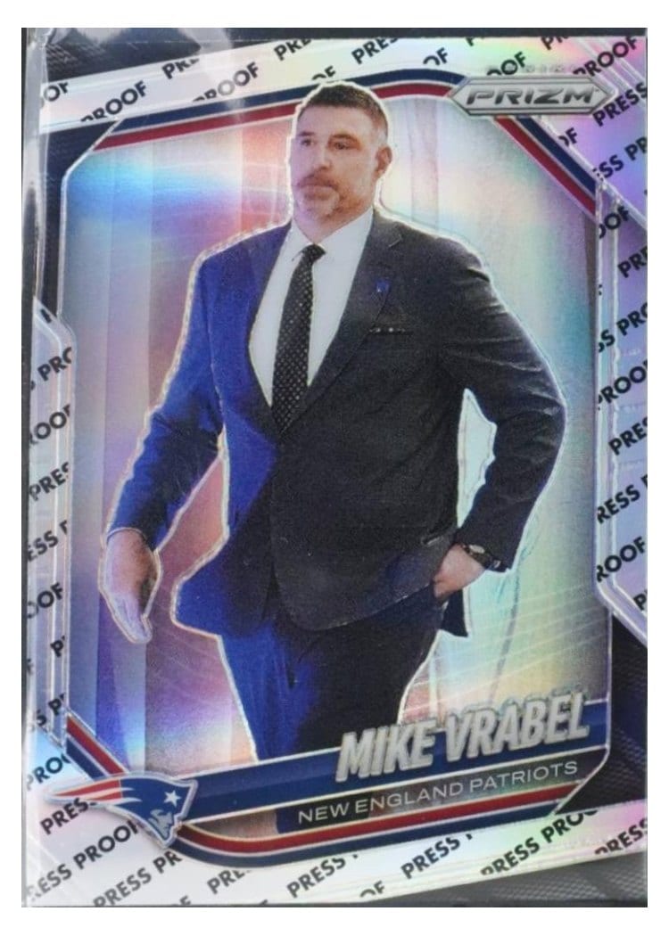 2025 Panini Prizm Base Set Mike Vrabel #110 card