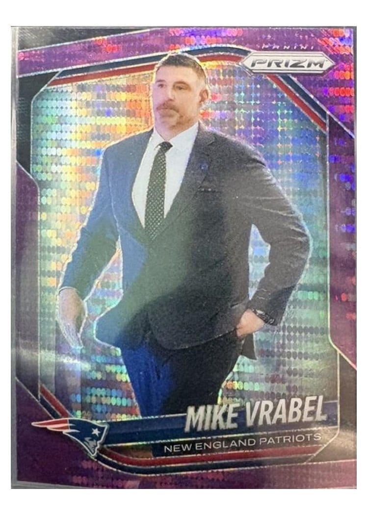 2025 Panini Prizm Base Set Mike Vrabel #110 card