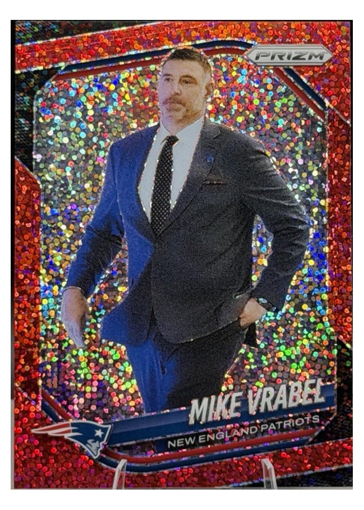 2025 Panini Prizm Base Set Mike Vrabel #110 card