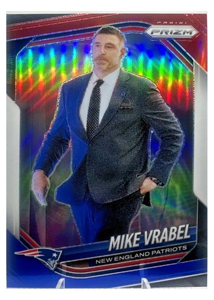 2025 Panini Prizm Base Set Mike Vrabel #110 card