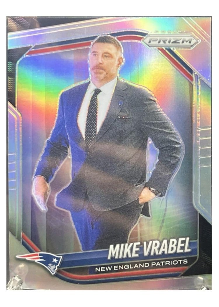 2025 Panini Prizm Base Set Mike Vrabel #110 card
