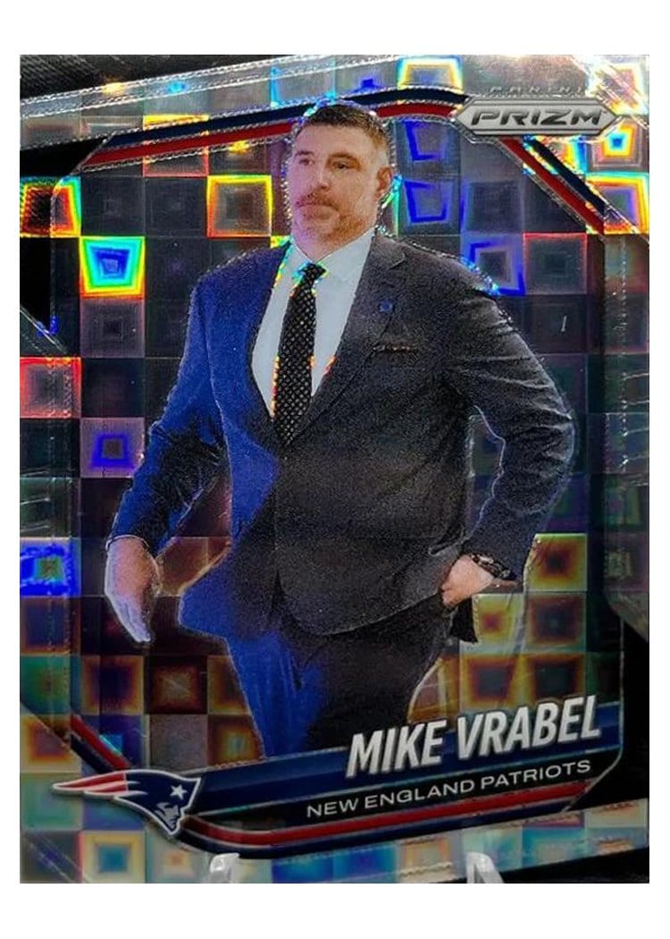 2025 Panini Prizm Base Set Mike Vrabel #110 card