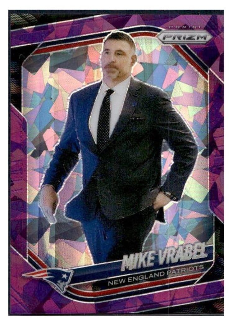 2025 Panini Prizm Base Set Mike Vrabel #110 card