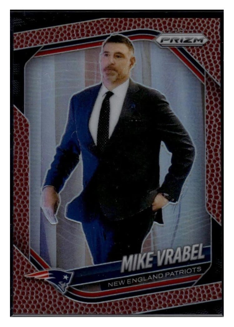 2025 Panini Prizm Base Set Mike Vrabel #110 card