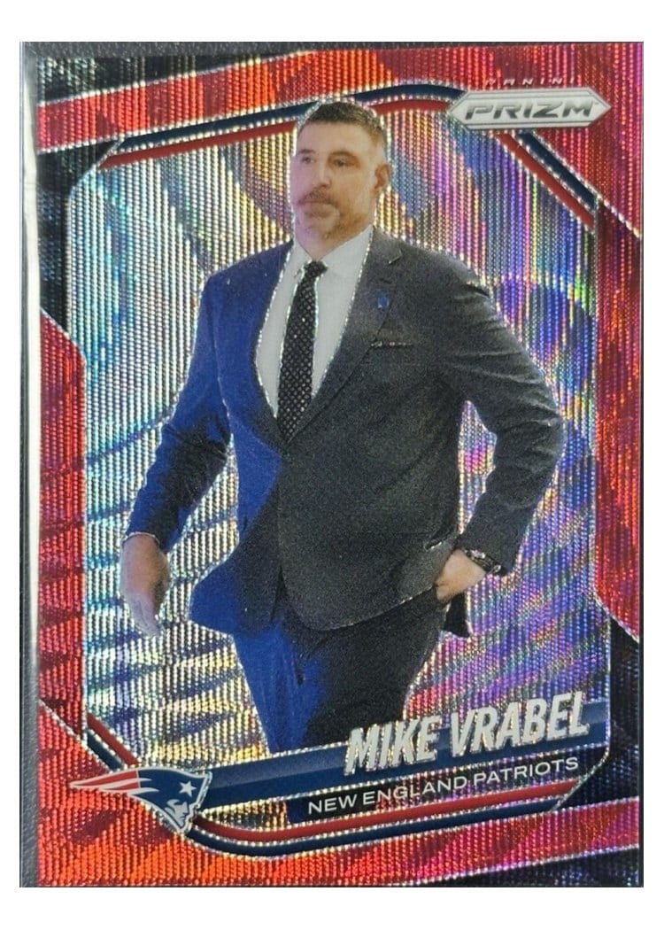2025 Panini Prizm Base Set Mike Vrabel #110 card