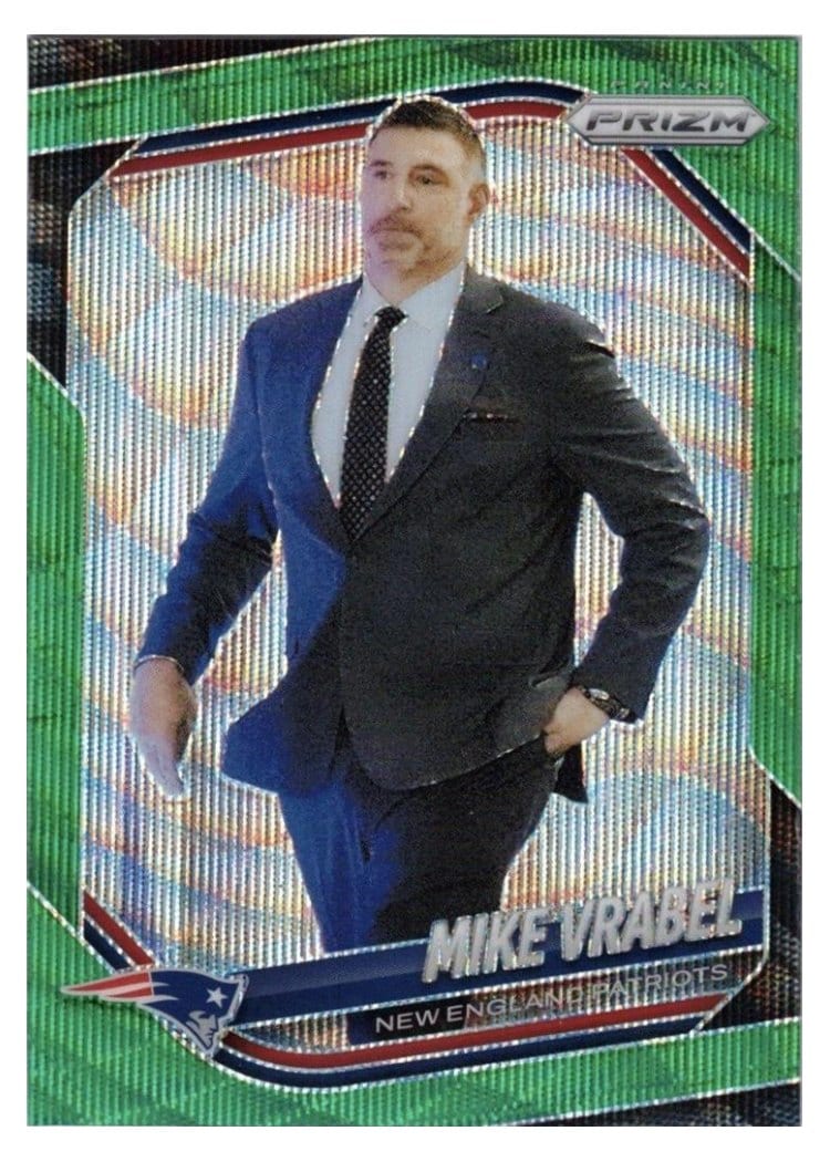 2025 Panini Prizm Base Set Mike Vrabel #110 card