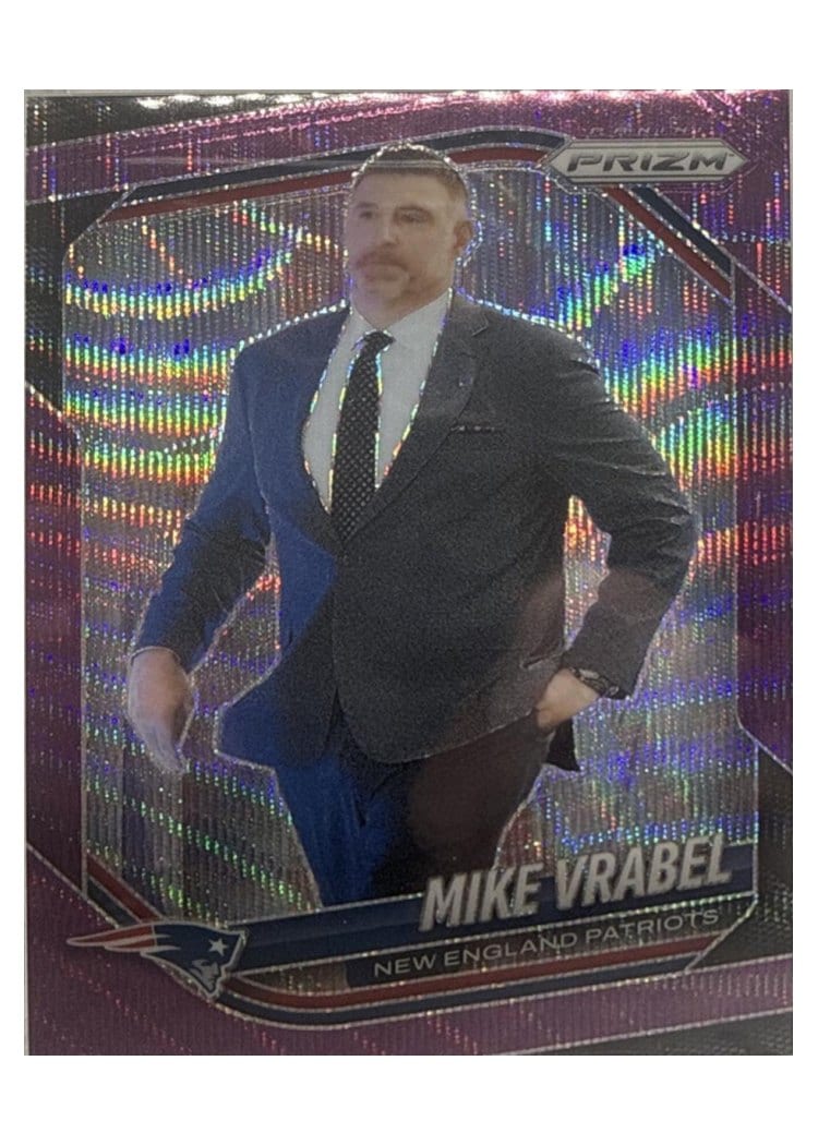 2025 Panini Prizm Base Set Mike Vrabel #110 card