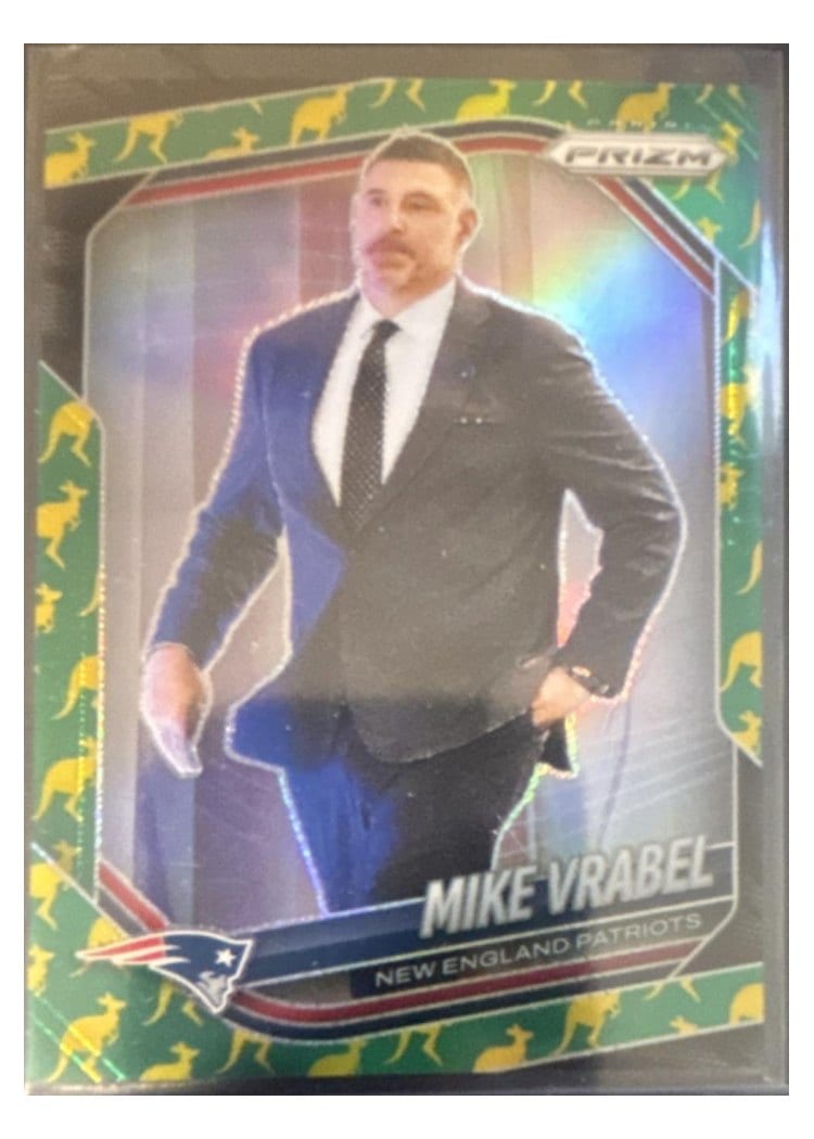 2025 Panini Prizm Base Set Mike Vrabel #110 card