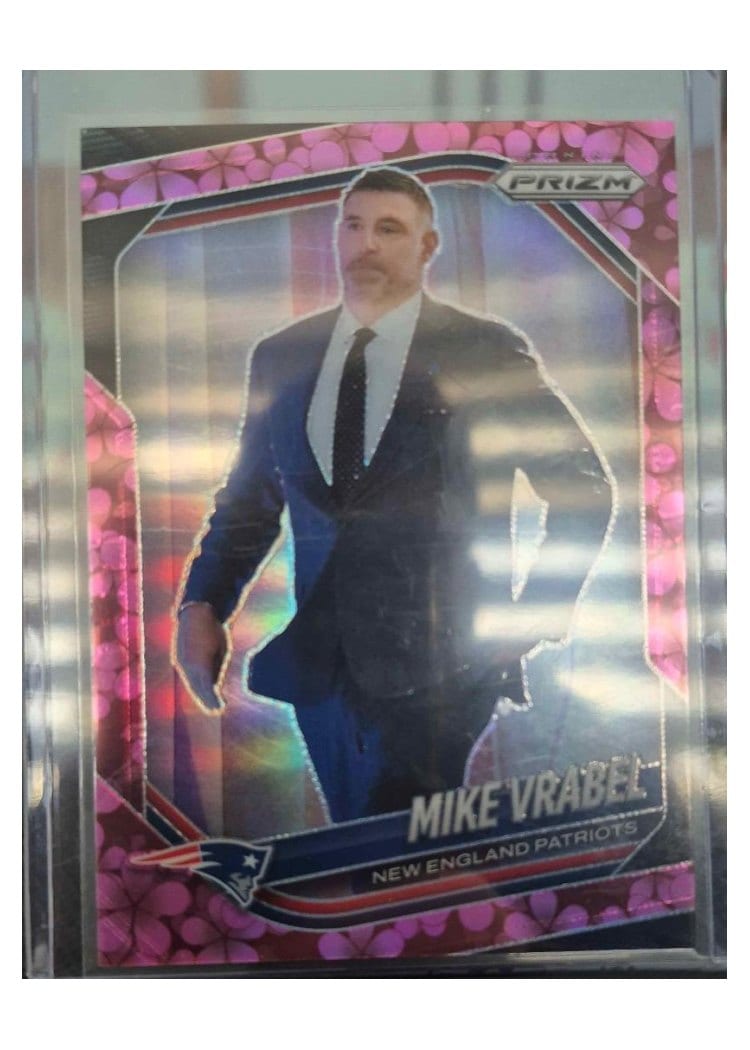 2025 Panini Prizm Base Set Mike Vrabel #110 card