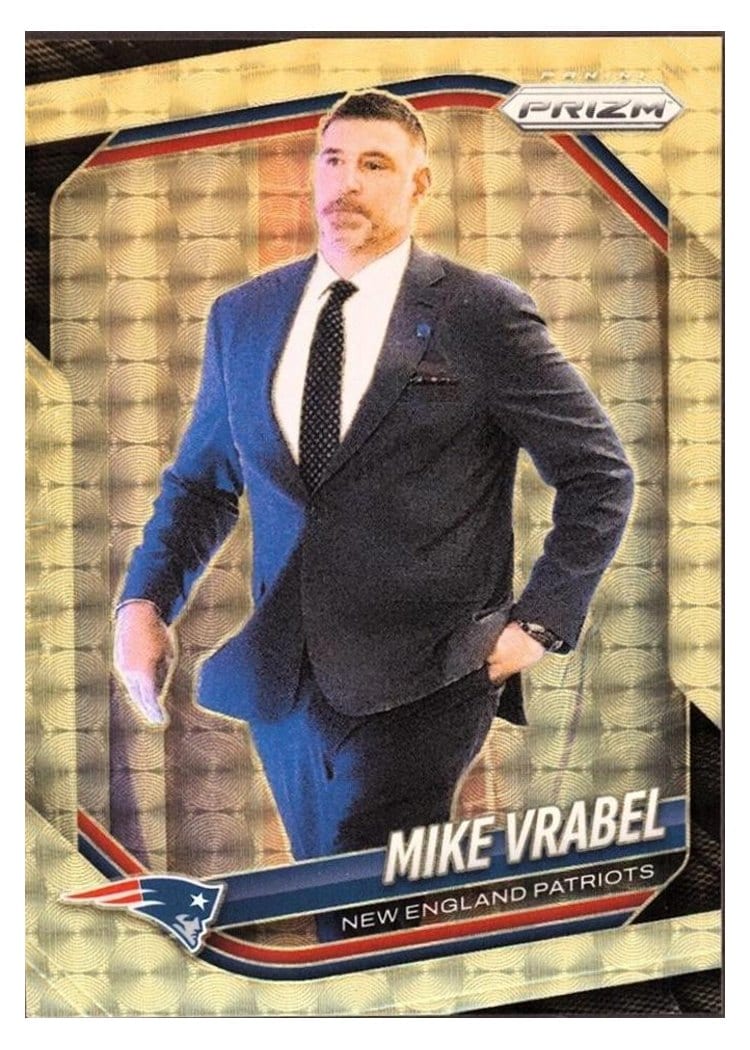 2025 Panini Prizm Base Set Mike Vrabel #110 card