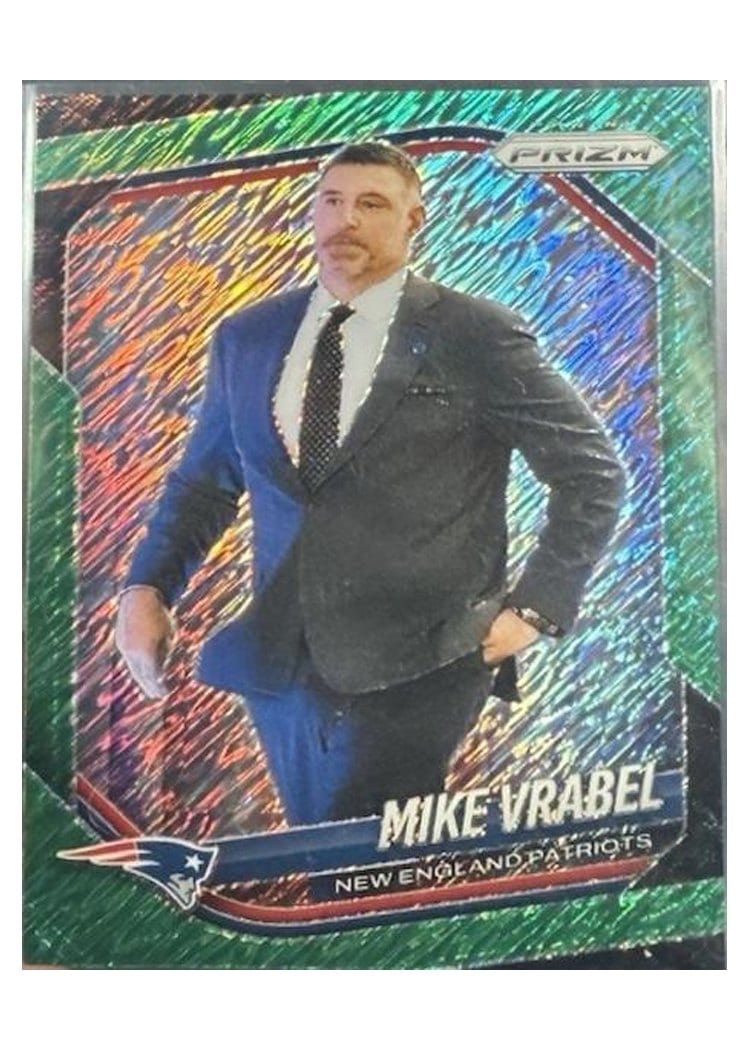 2025 Panini Prizm Base Set Mike Vrabel #110 card