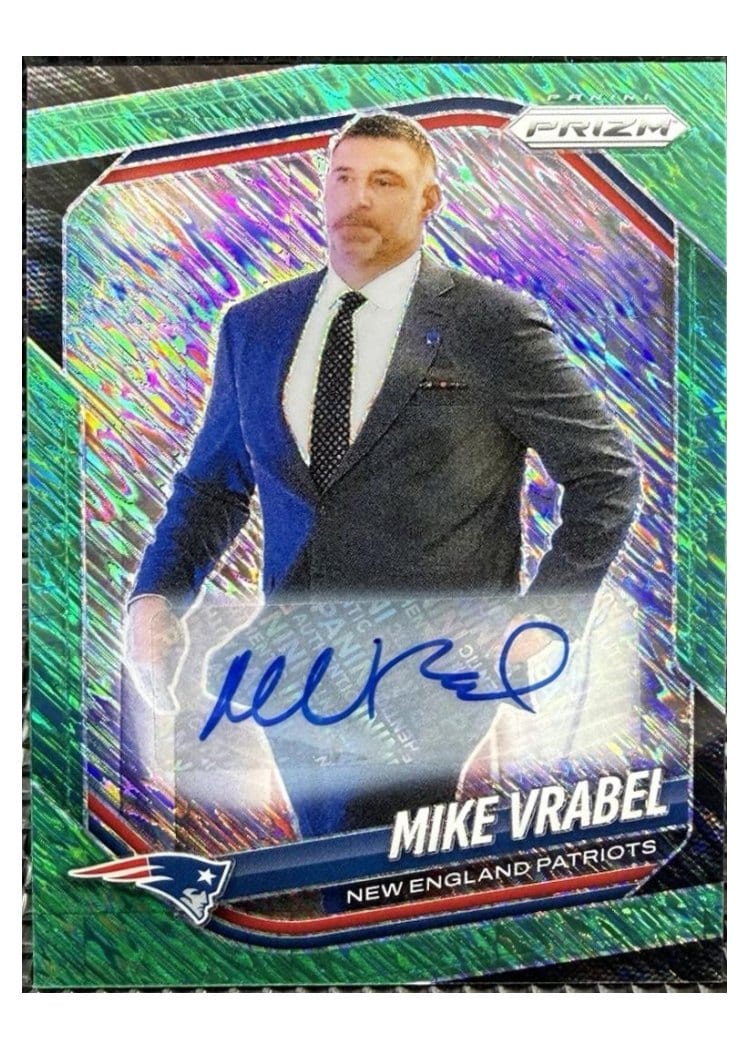 2025 Panini Prizm Base Set Mike Vrabel #110 card