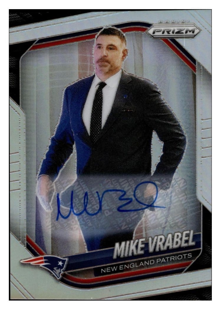 2025 Panini Prizm Base Set Mike Vrabel #110 card