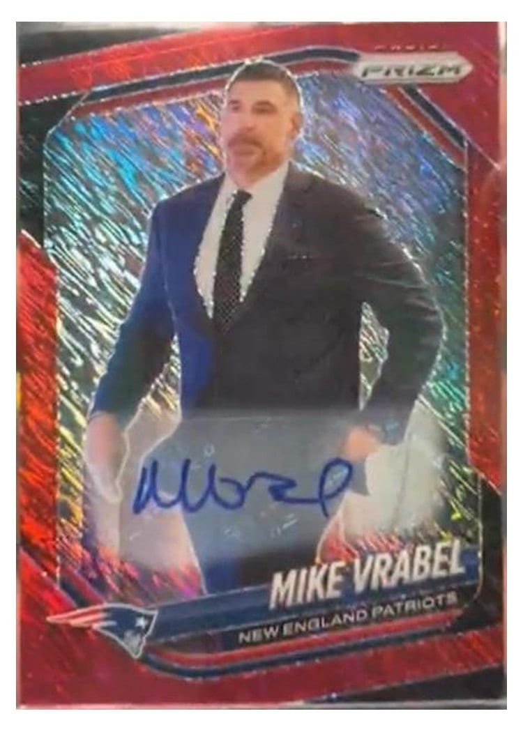 2025 Panini Prizm Base Set Mike Vrabel #110 card