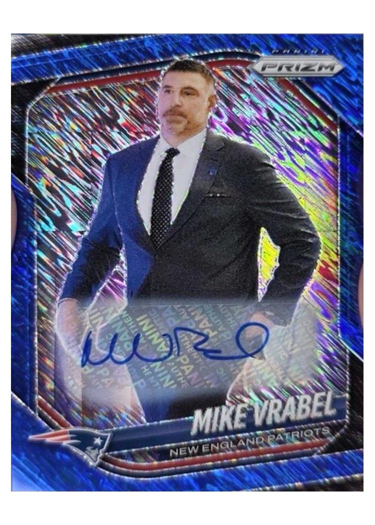 2025 Panini Prizm Base Set Mike Vrabel #110 card
