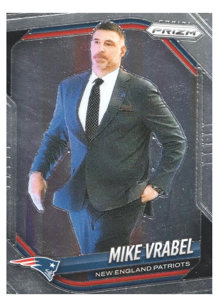 2025 Panini Prizm Base Set Mike Vrabel #110 card