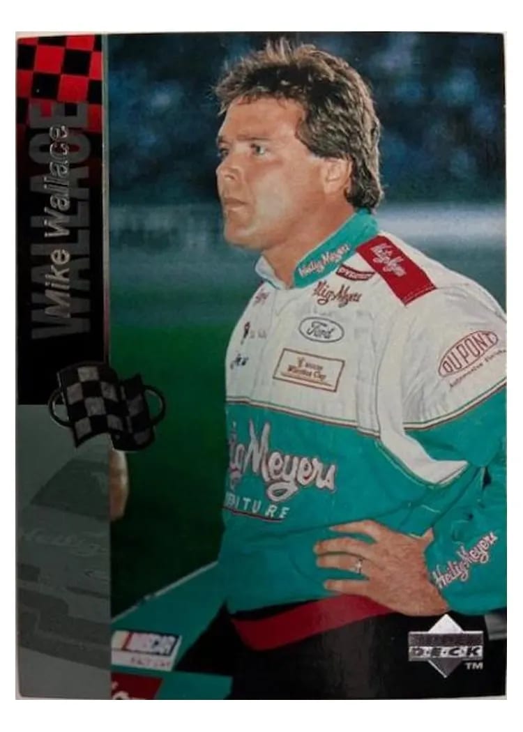 1995 Upper Deck Mike Wallace #42 card
