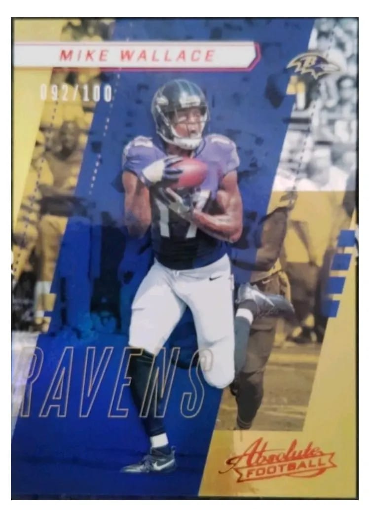 2017 Panini Absolute Mike Wallace #48 card