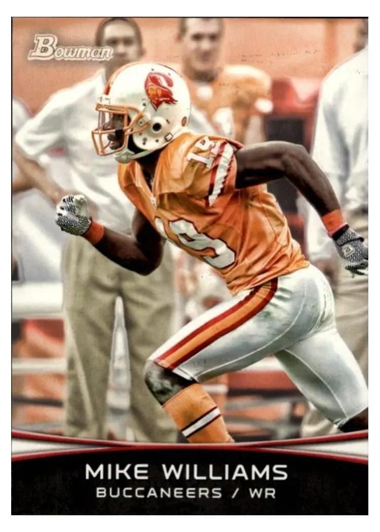 2012 Bowman Mike Williams #27 card