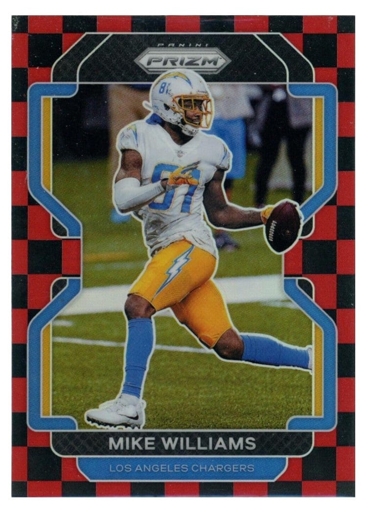 2021 Panini Prizm Base Set Mike Williams #167 card