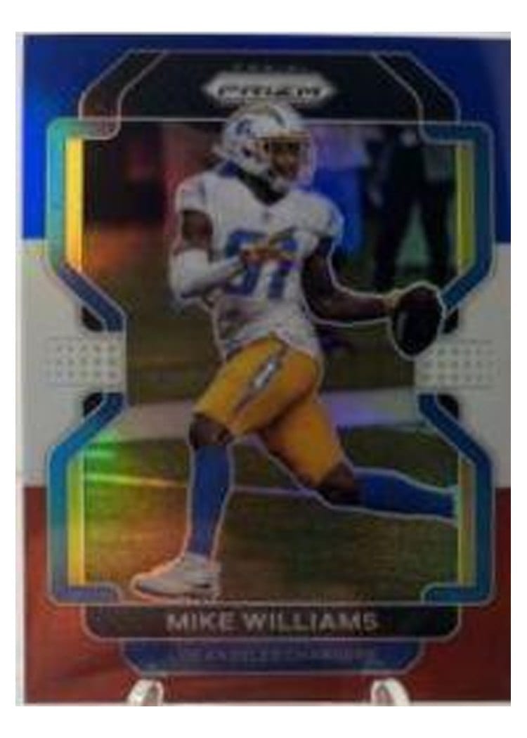 2021 Panini Prizm Base Set Mike Williams #167 card