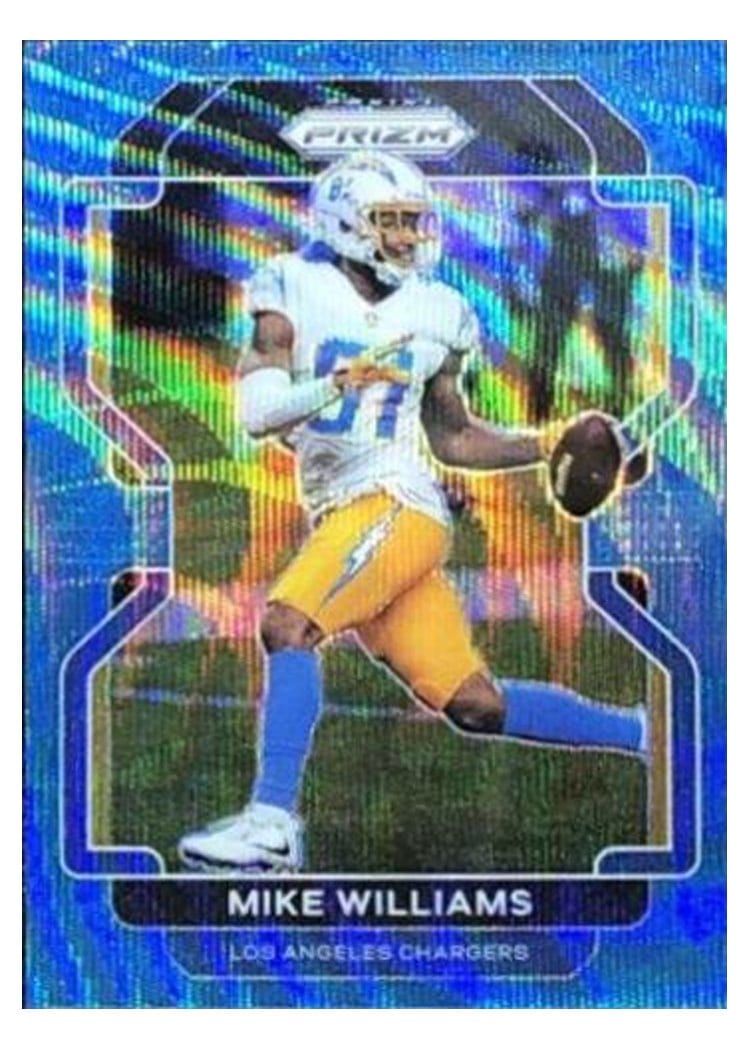 2021 Panini Prizm Base Set Mike Williams #167 card