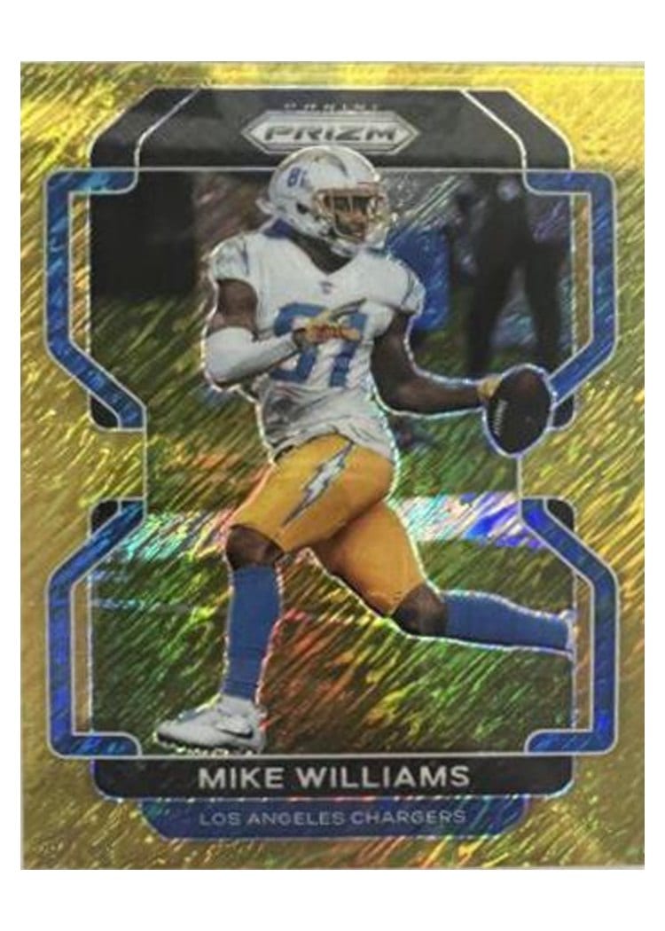 2021 Panini Prizm Base Set Mike Williams #167 card