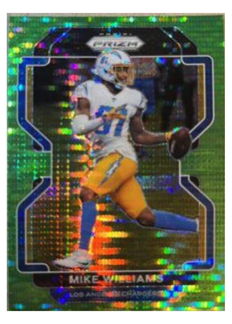 2021 Panini Prizm Base Set Mike Williams #167 card