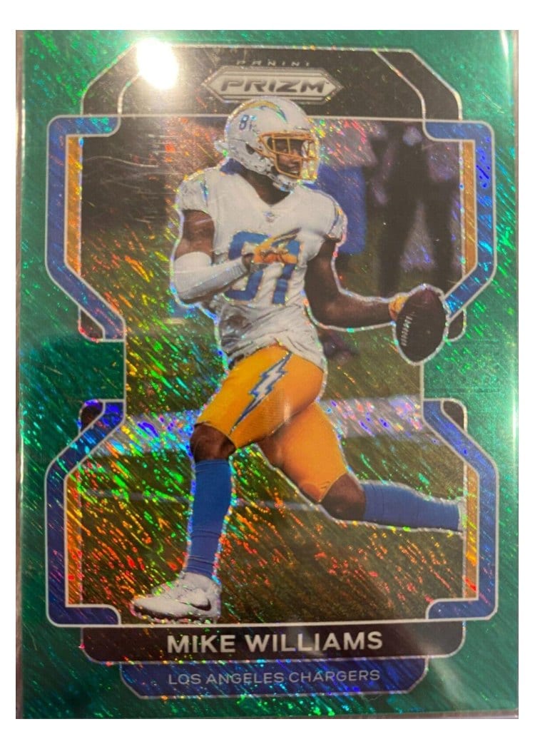 2021 Panini Prizm Base Set Mike Williams #167 card