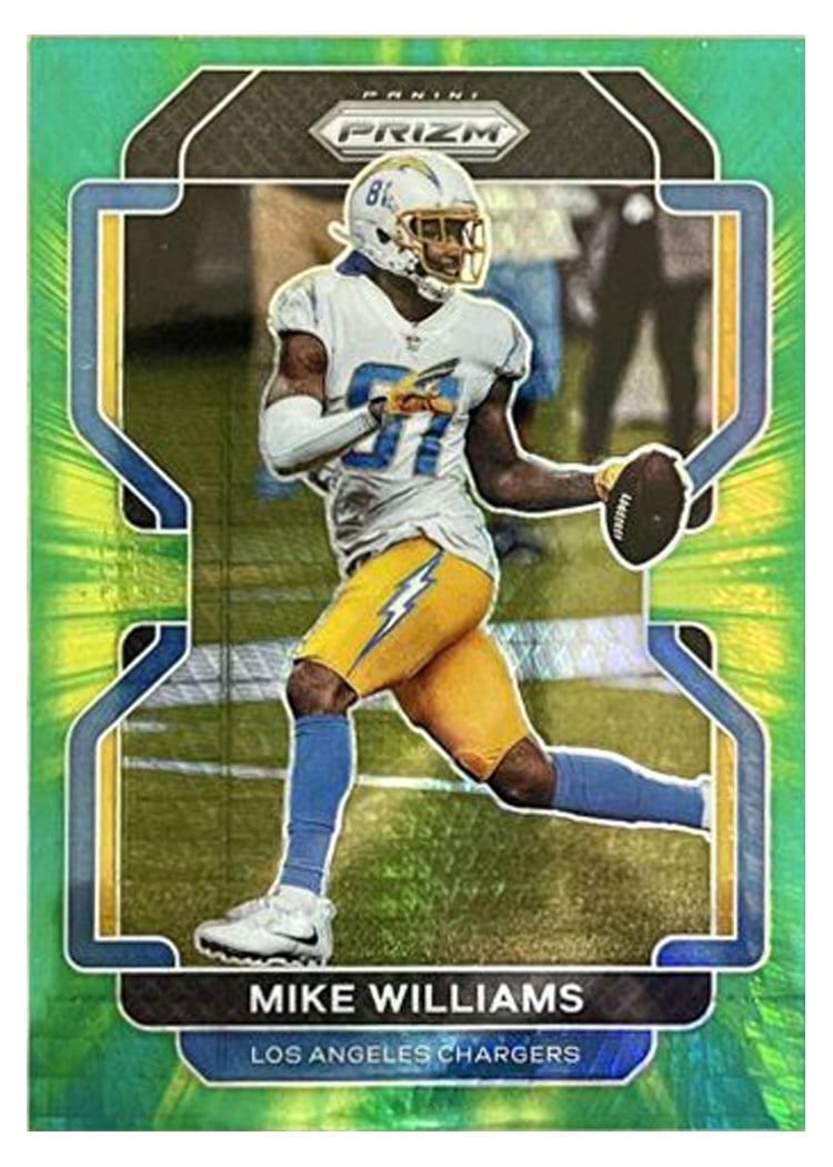 2021 Panini Prizm Base Set Mike Williams #167 card